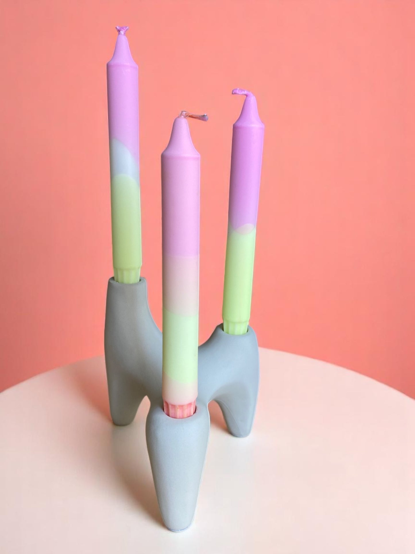 Joyful Glow Collection | Pastel Haze Candle Set | 2.3x20 cm