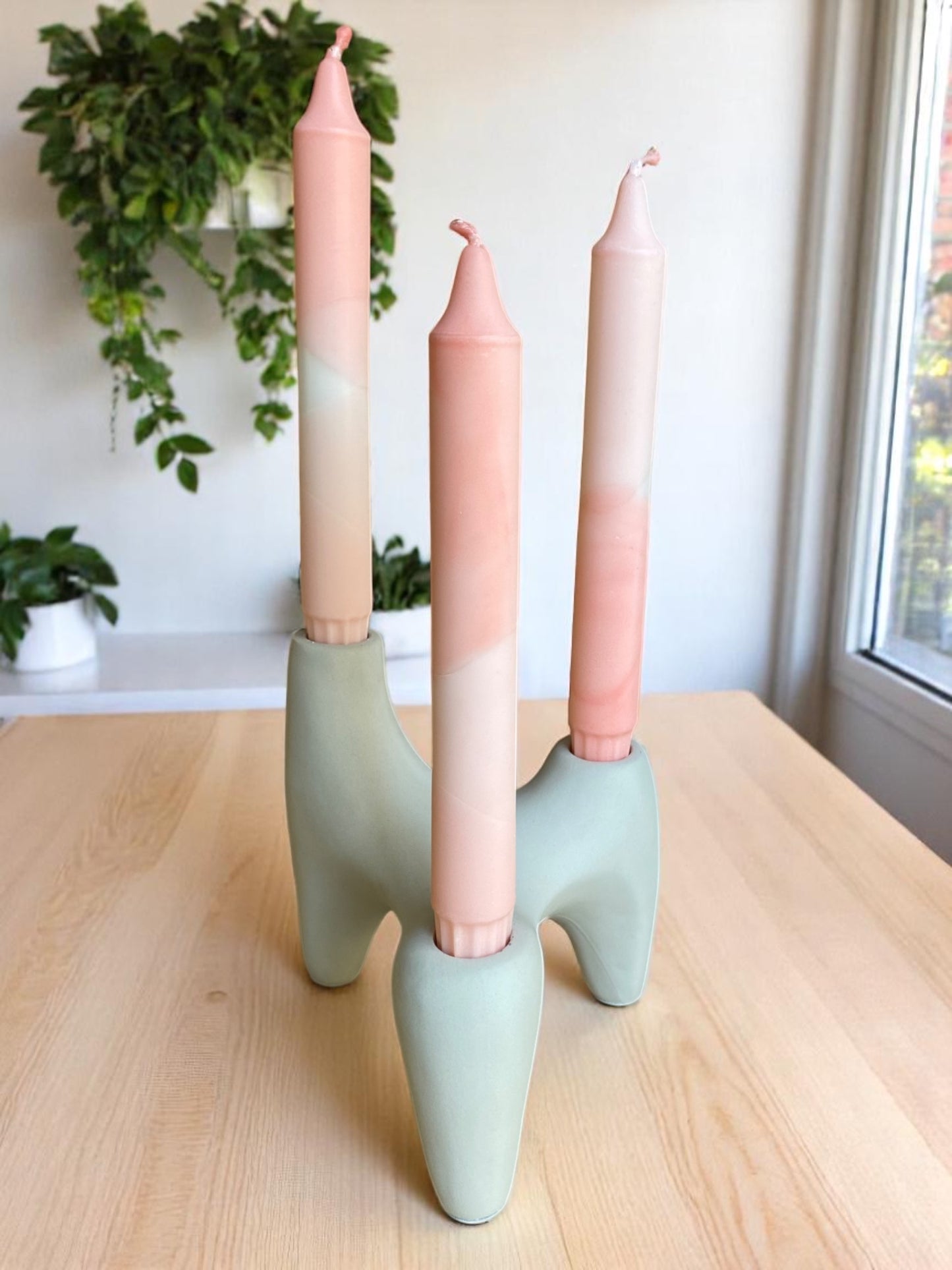 Joyful Glow Collection | Peach Fizz Candle Set | 2.3x20 cm