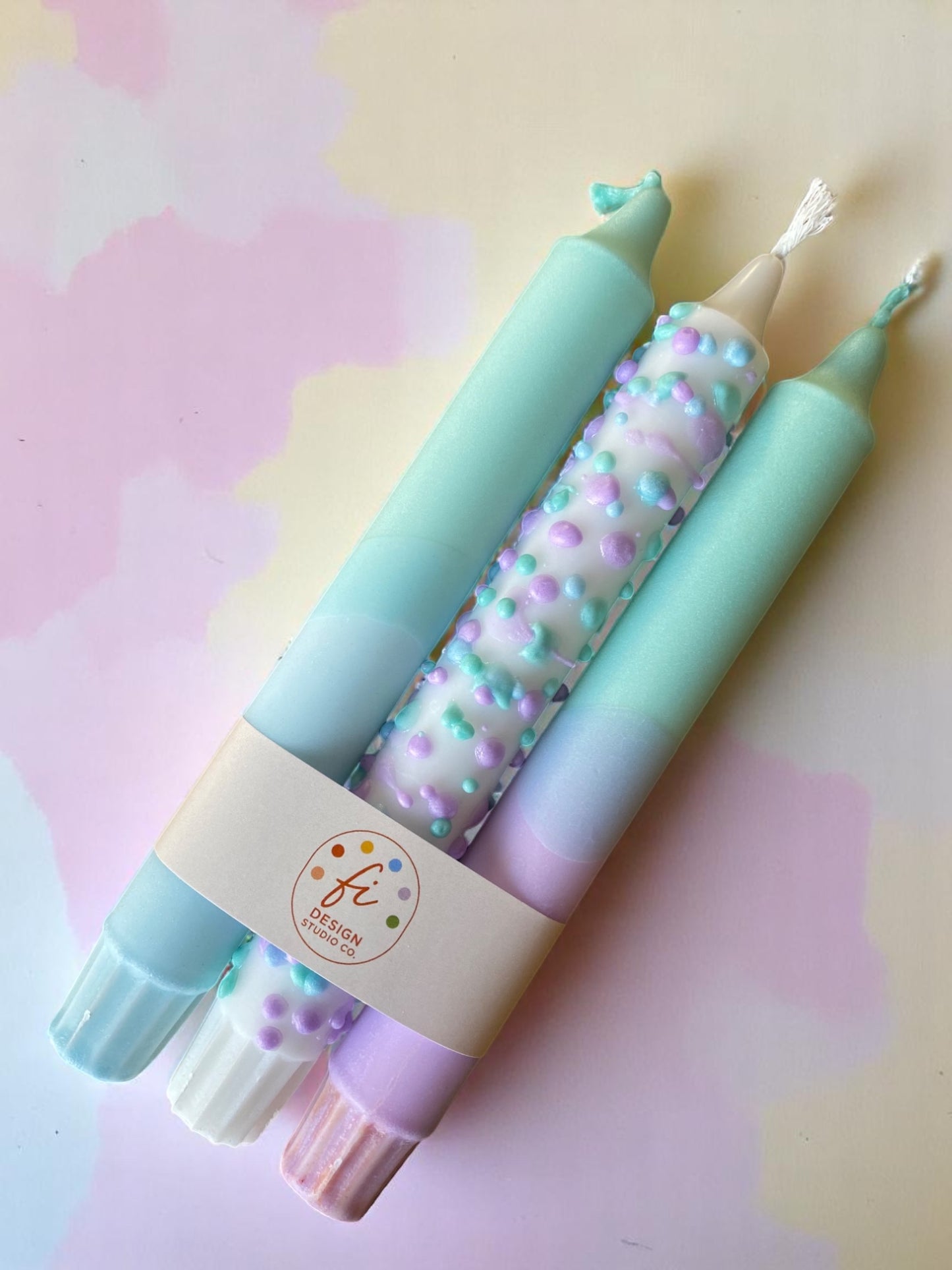 Joyful Glow Collection | Pop-up Candle Set | 2.3x20 cm
