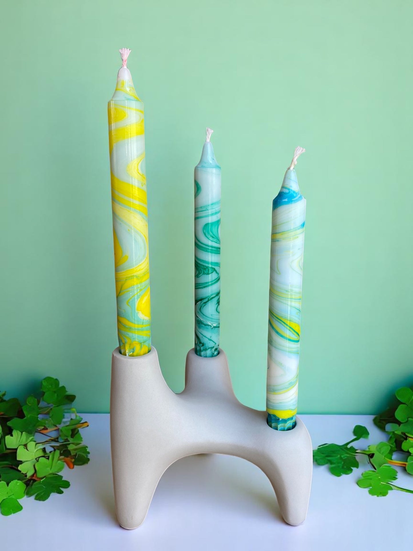 Marbled Light Collection | Lemon Pop Set | 2.3x20 cm