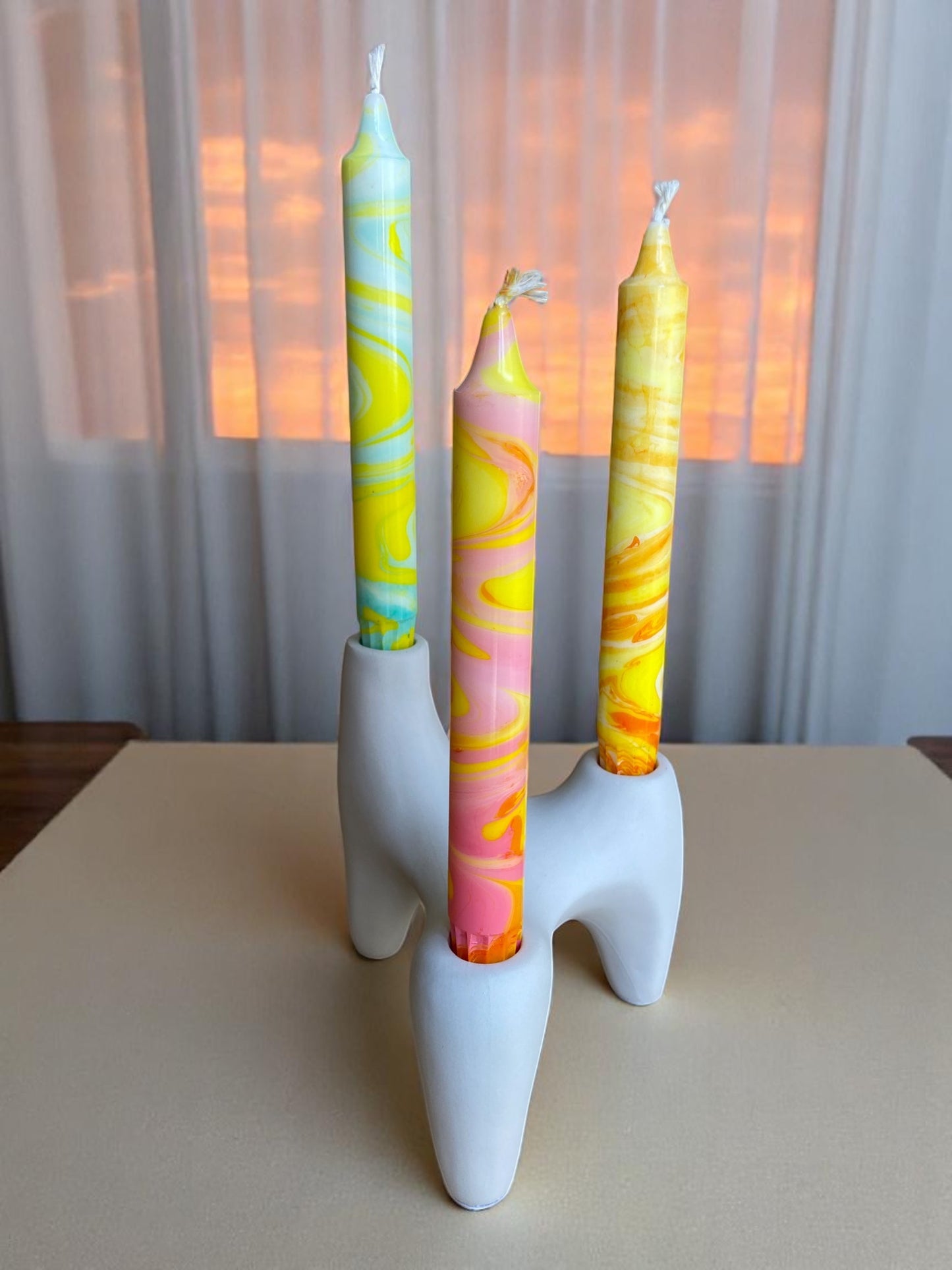 Marbled Light Collection | Soft Whirl Set | 2.3x20 cm