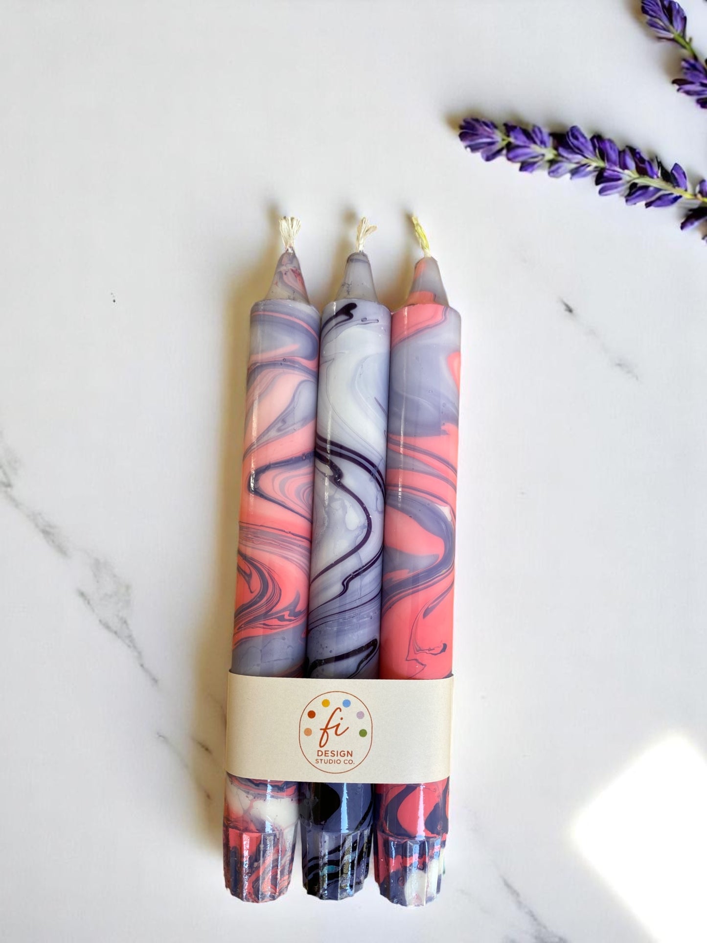 Marbled Light Collection | Dreamwave Set | 2.3x20 cm