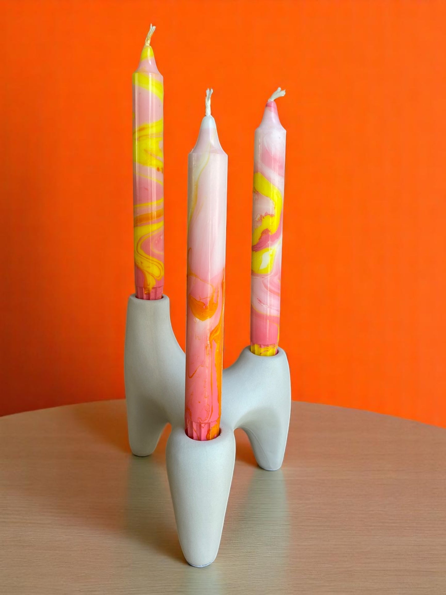 Marbled Light Collection | Candy Swirl Set | 2.3x20 cm