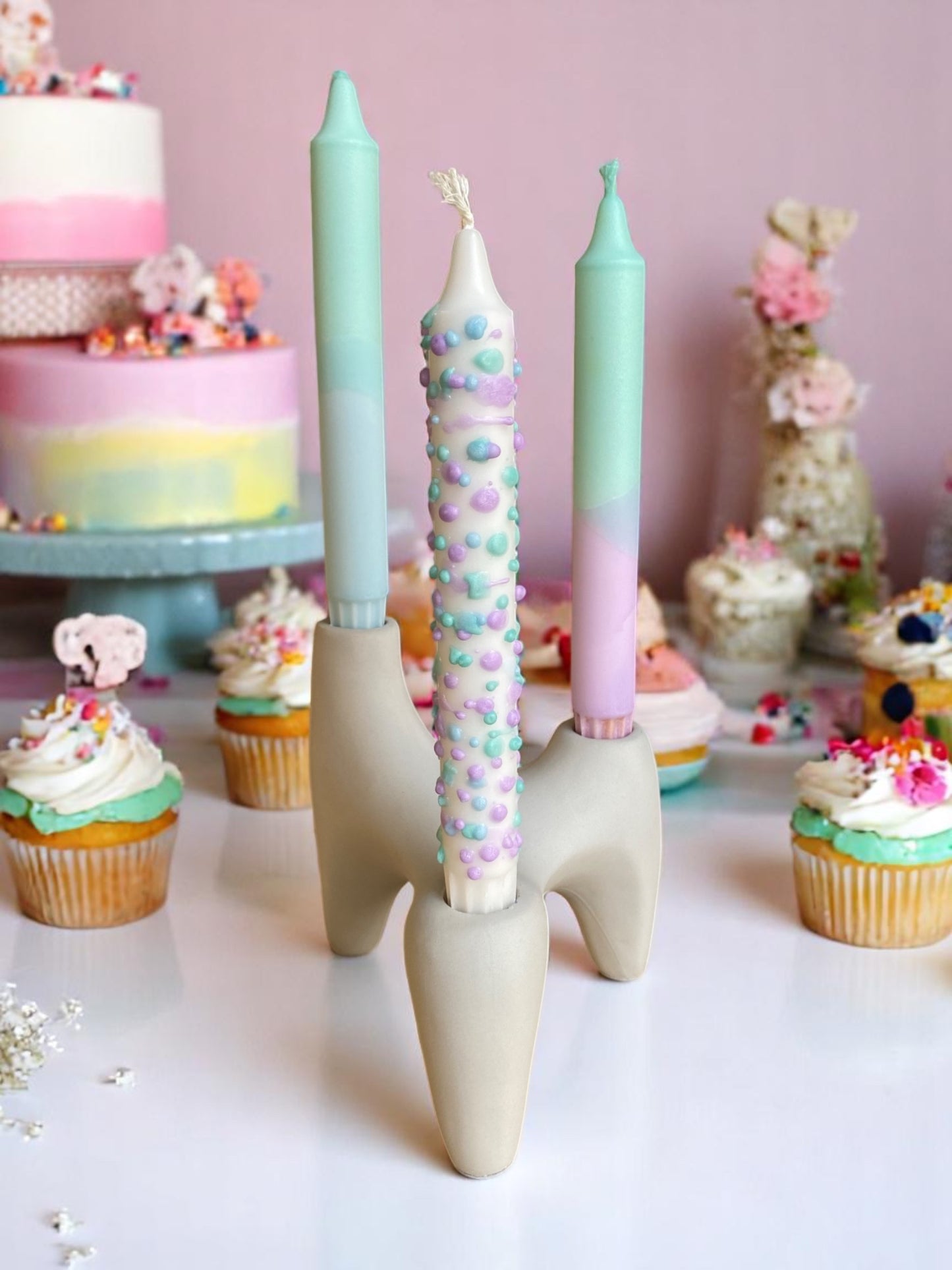 Joyful Glow Collection | Pop-up Candle Set | 2.3x20 cm