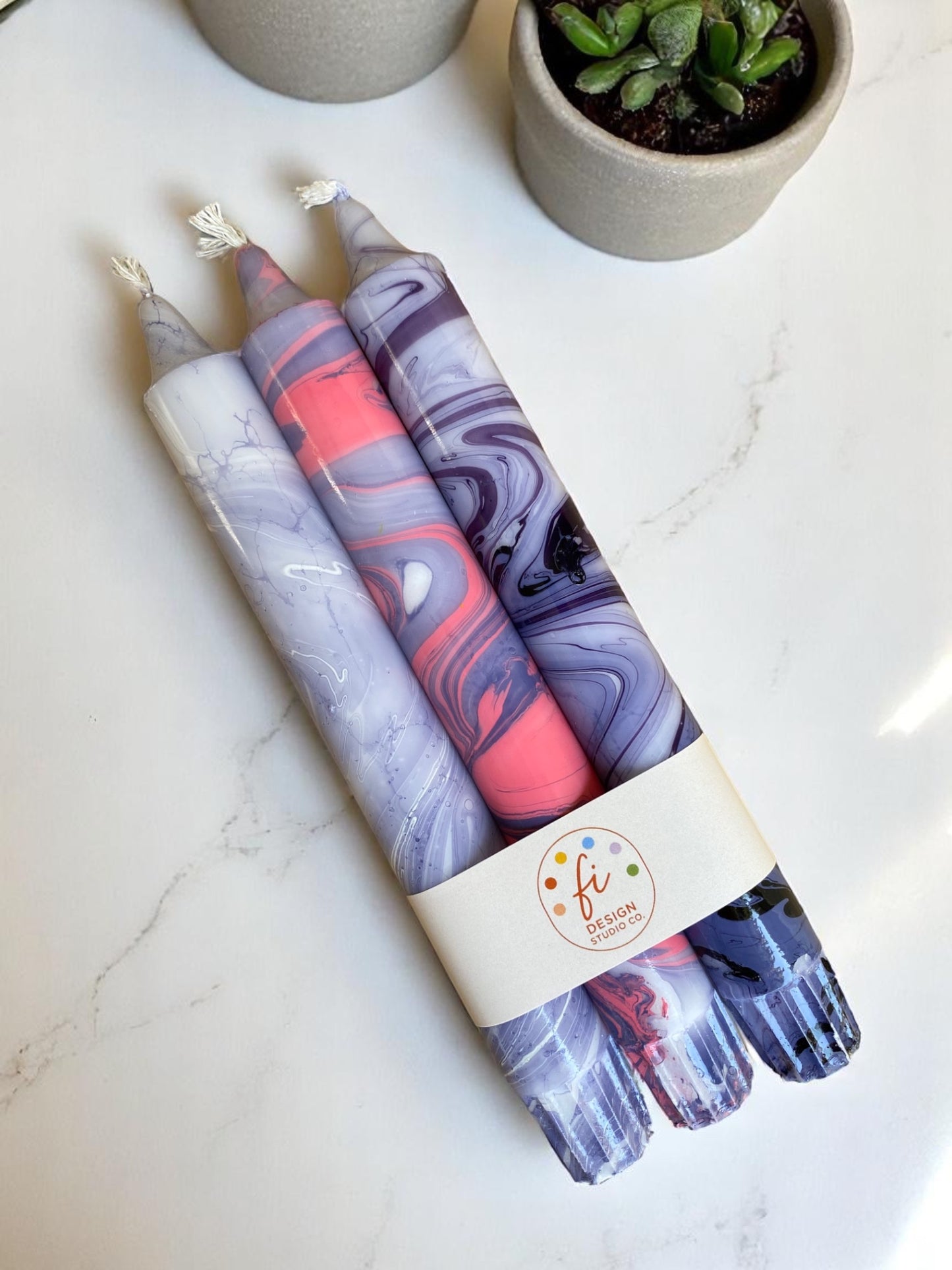Marbled Light Collection | Dreamwave Set | 2.3x20 cm