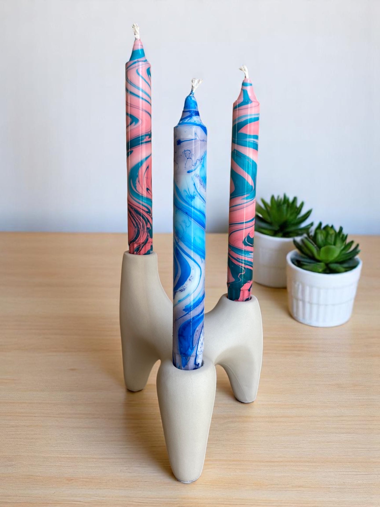 Marbled Light Collection | Blue Dream Set | 2.3x20 cm
