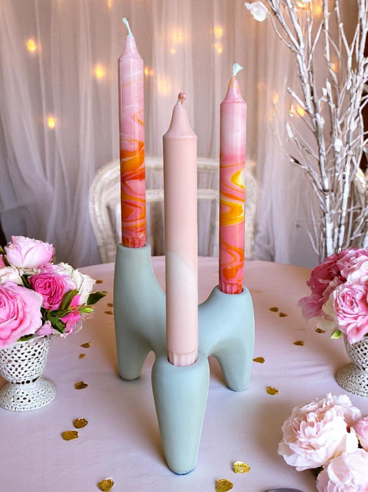 Marbled Light Koleksiyonu | Blush Bloom Seti | 2.3x20 cm