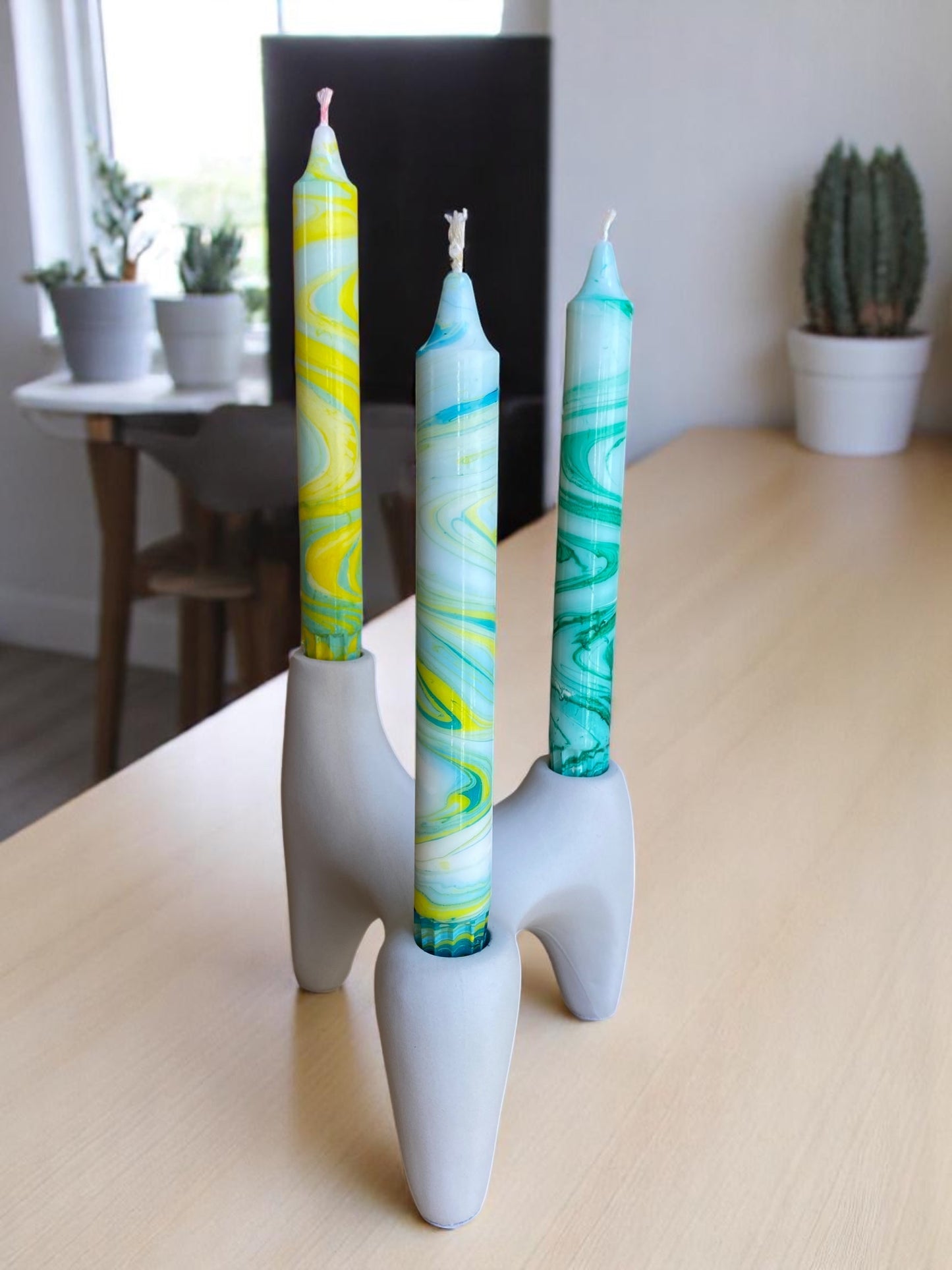 Marbled Light Collection | Lemon Pop Set | 2.3x20 cm