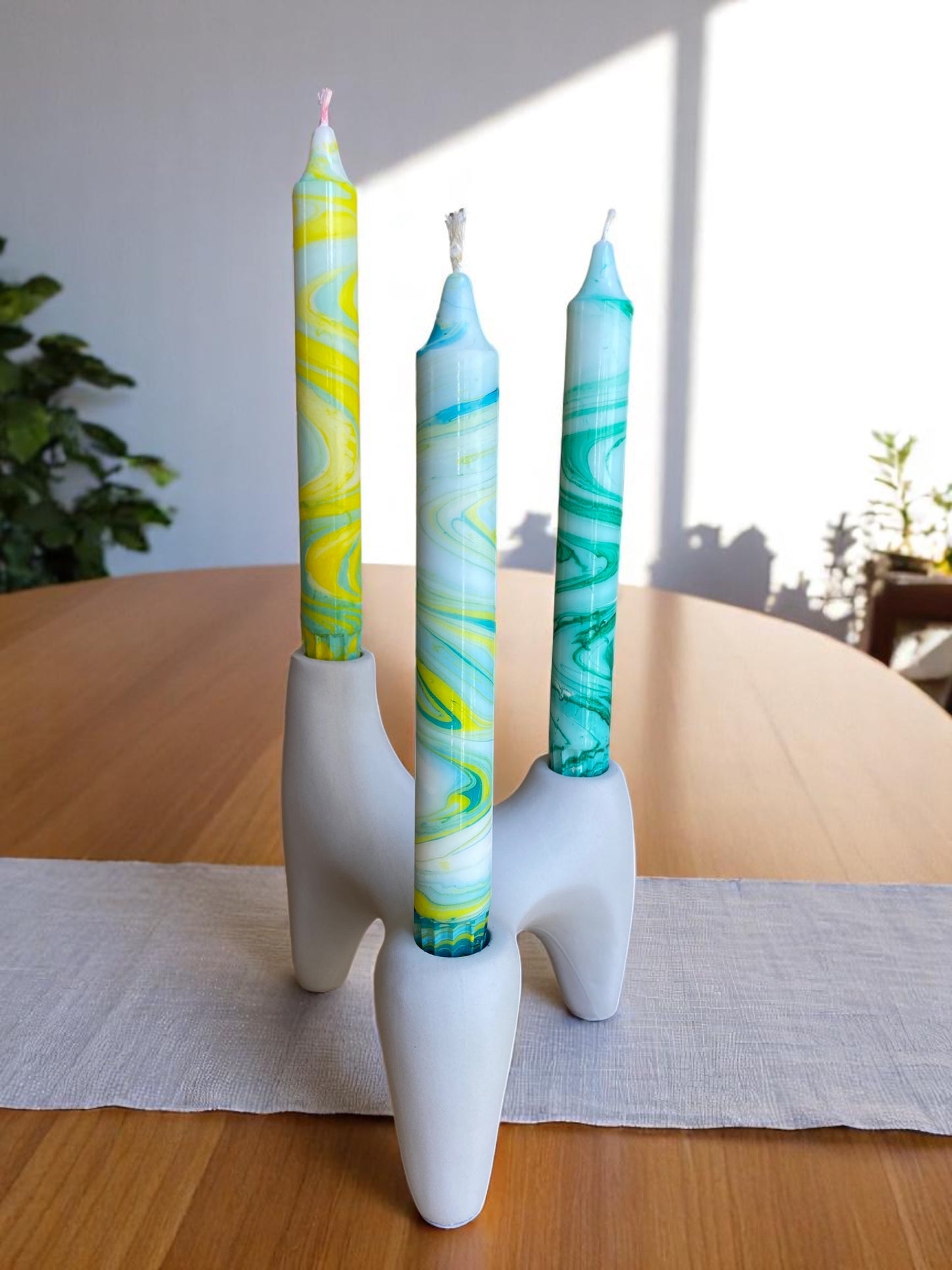 Marbled Light Collection | Lemon Pop Set | 2.3x20 cm