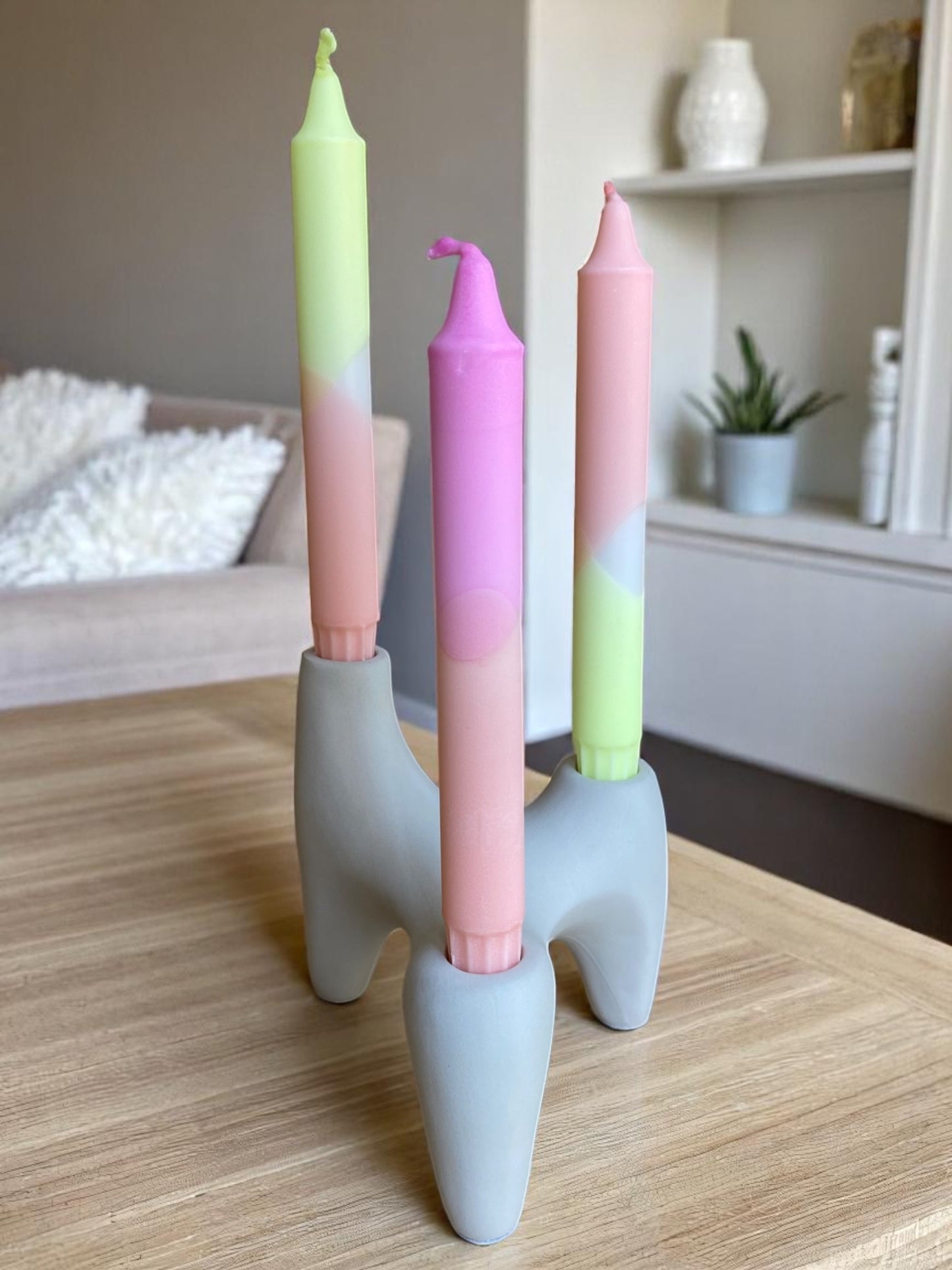 Joyful Glow Collection | Marshmallow Mist Candle Set | 2.3x20 cm