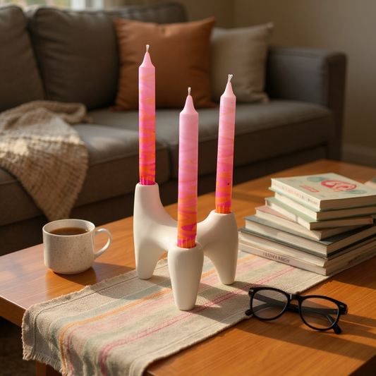 Marbled Light Koleksiyonu | Pink Wave Seti |