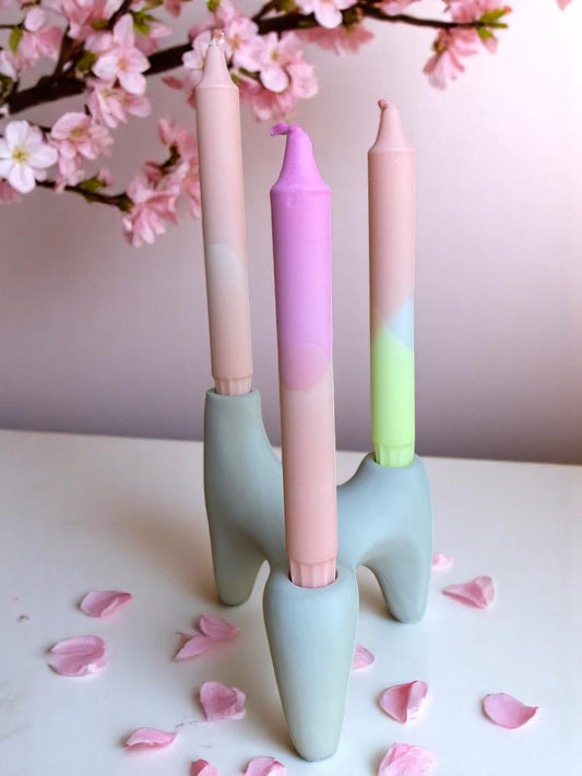 Joyful Glow Collection | Marshmallow Mist Candle Set | 2.3x20 cm