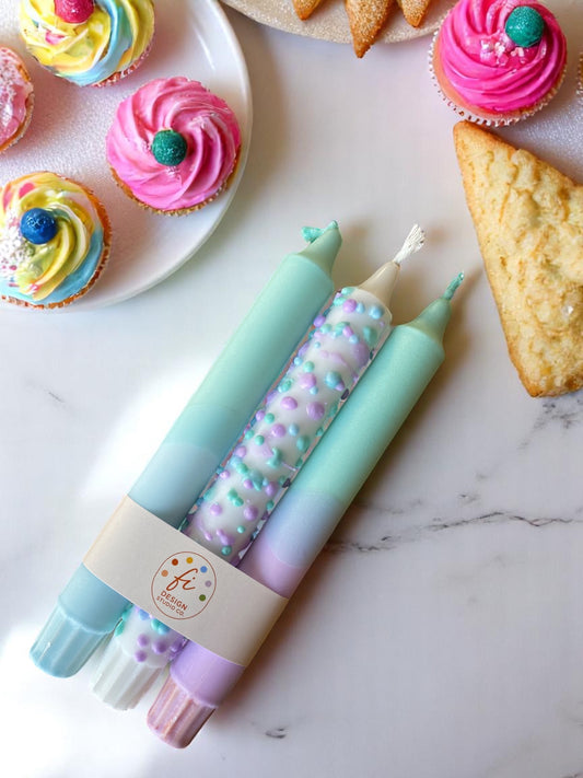 Joyful Glow Collection | Pop-up Candle Set | 2.3x20 cm