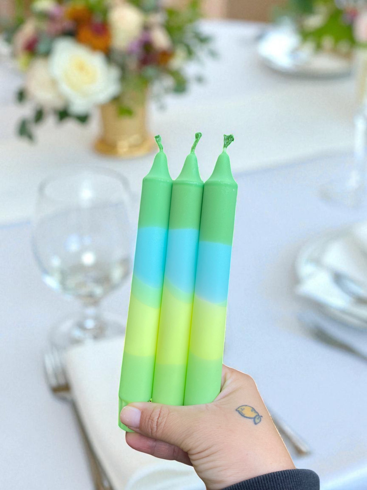 Joyful Glow Koleksiyonu | Green & Yellow & Blue |