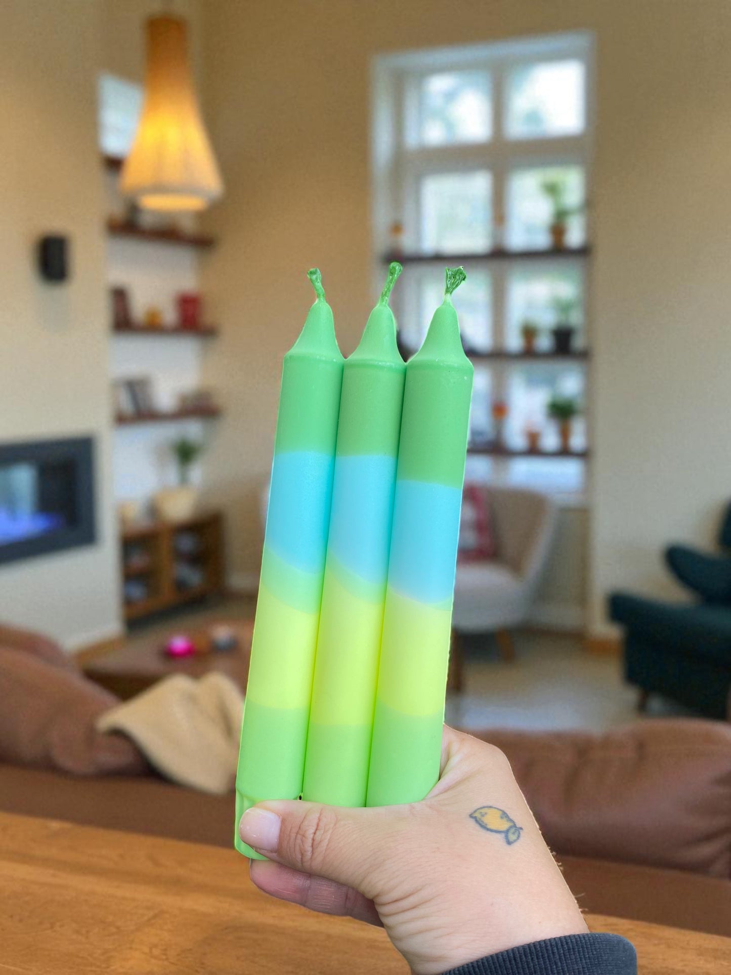 Joyful Glow Koleksiyonu | Green & Yellow & Blue |