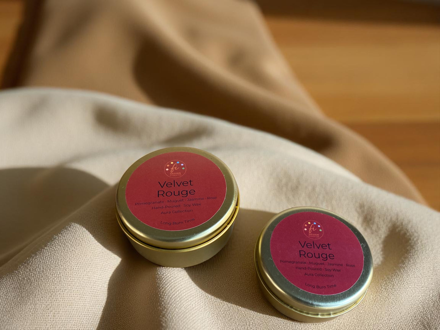 Joyful Glow Collection | Mellow Pop Candle Set | 2.3x20 cm