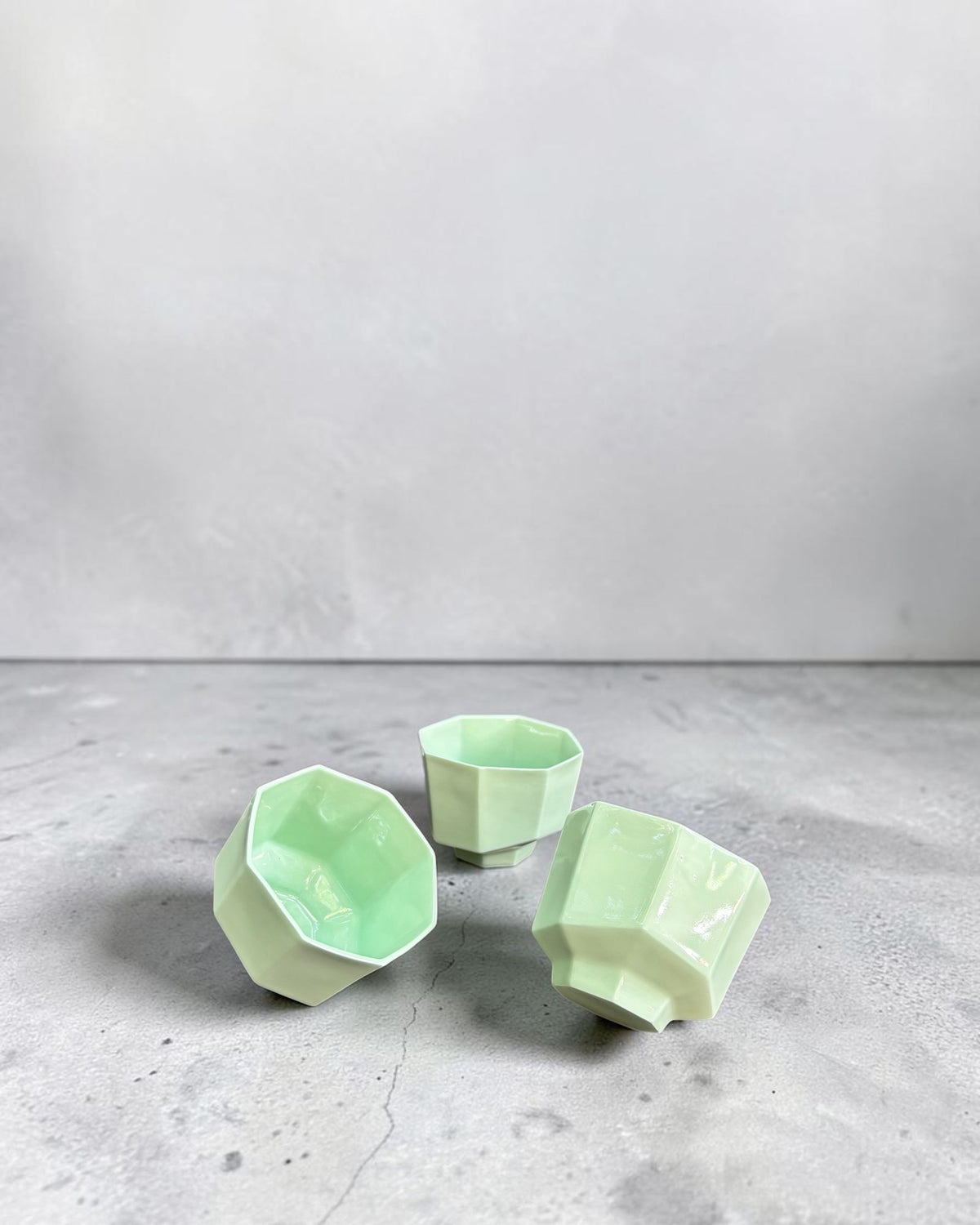 ALLURE El Yapımı Limoges Porselen Kahve Fincanı | Mint