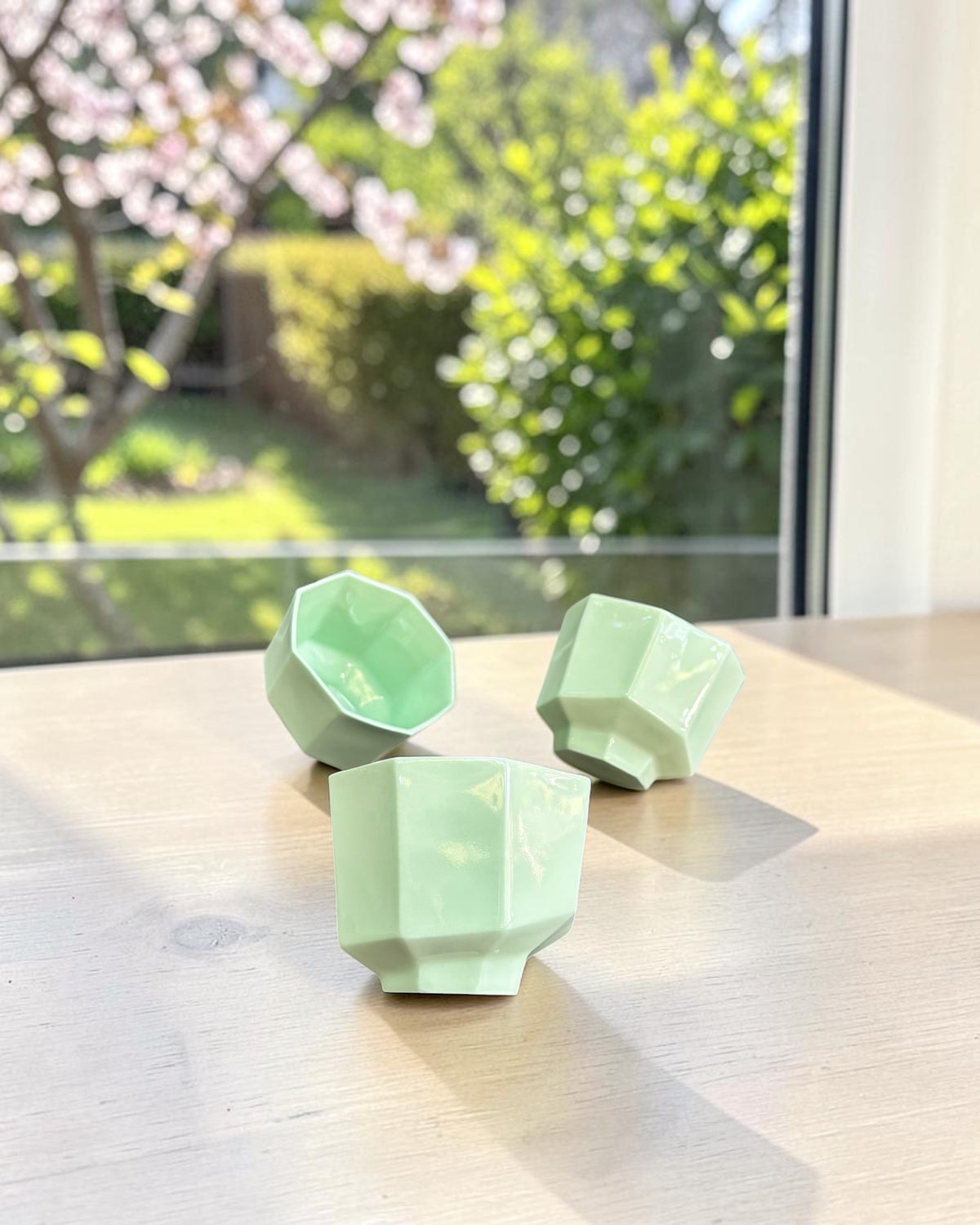 ALLURE El Yapımı Limoges Porselen Kahve Fincanı | Mint