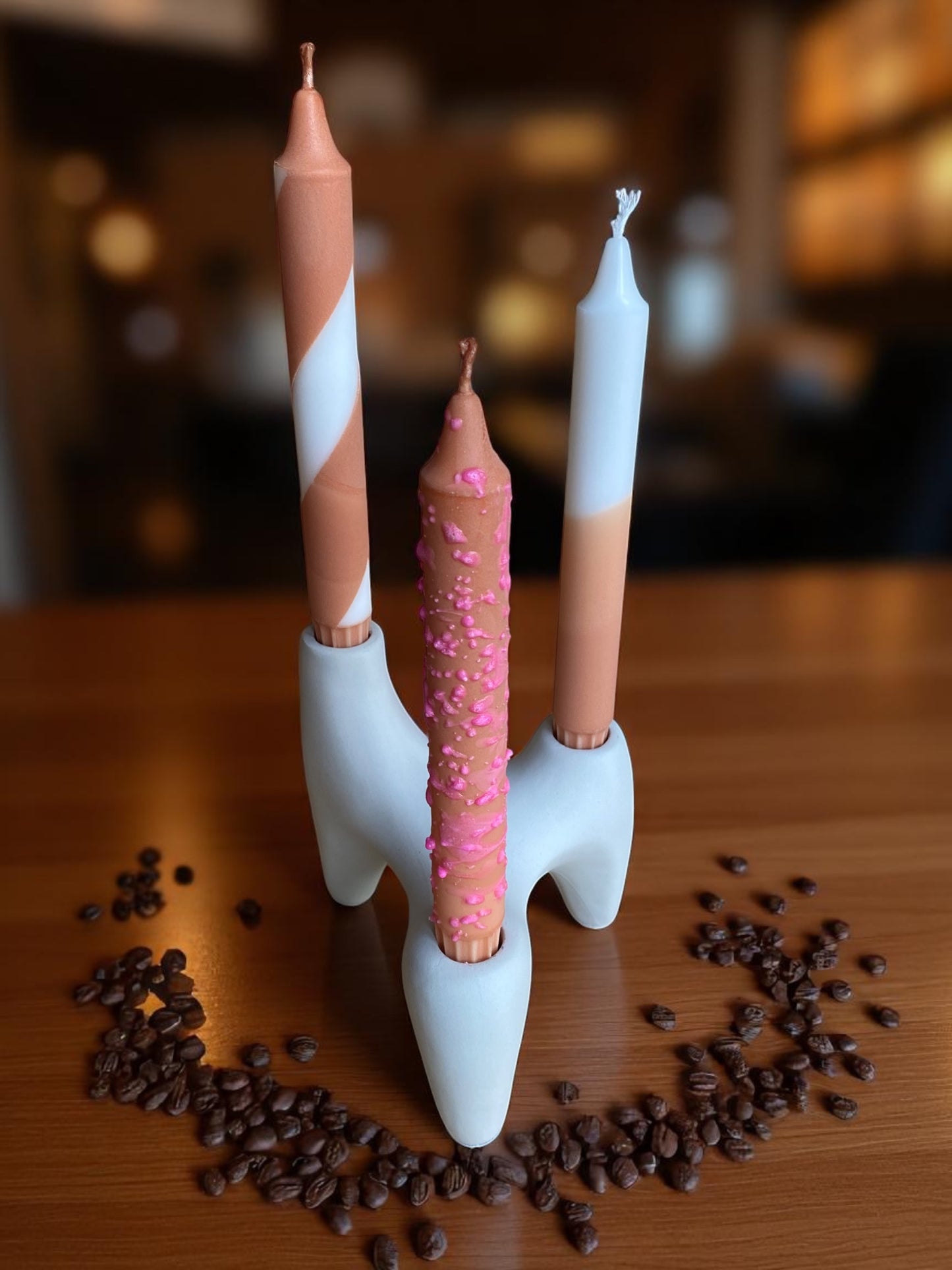 Joyful Glow Koleksiyonu | Chocolate Cake Tapper Candle |