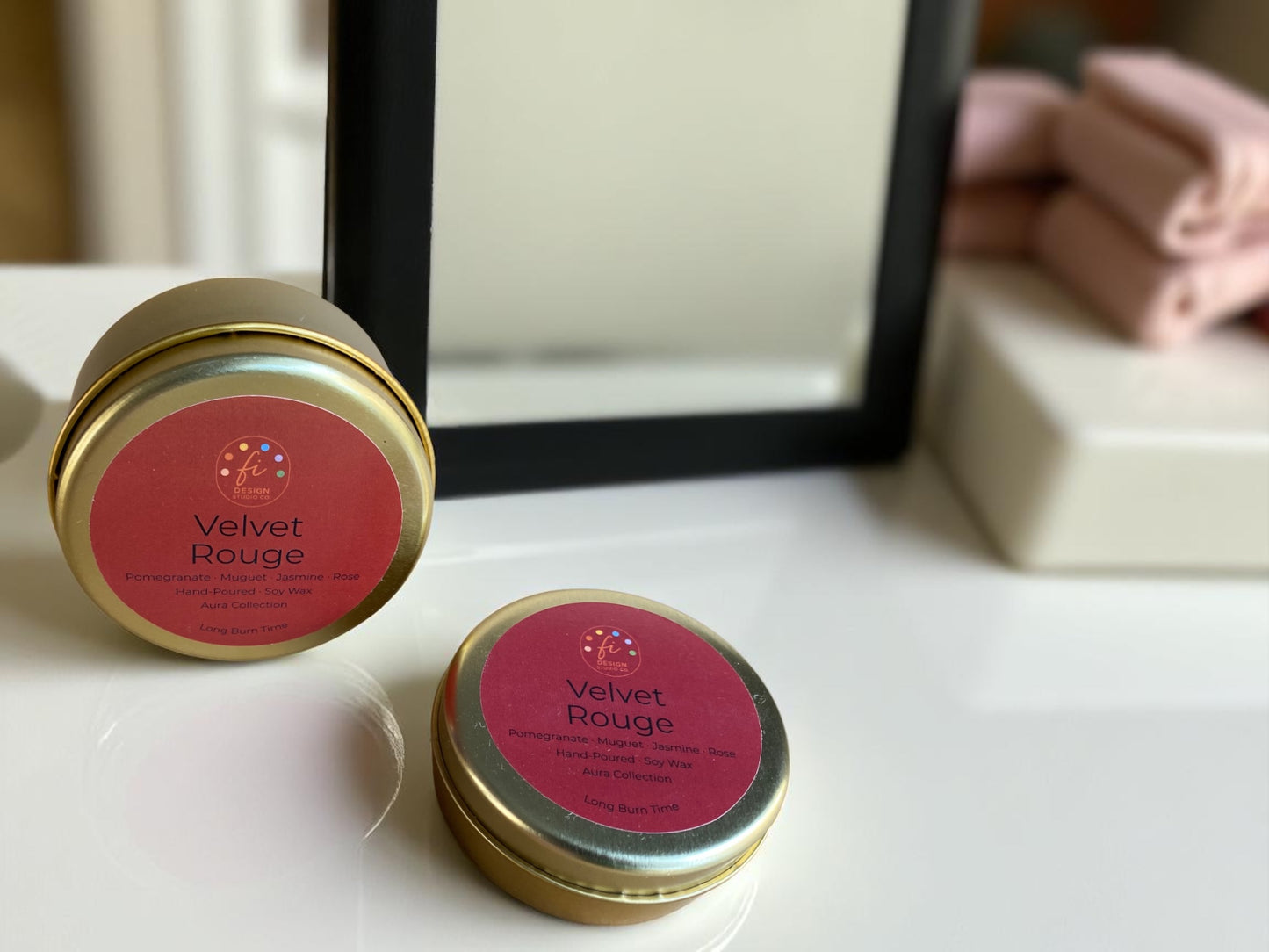Joyful Glow Collection | Mellow Pop Candle Set | 2.3x20 cm