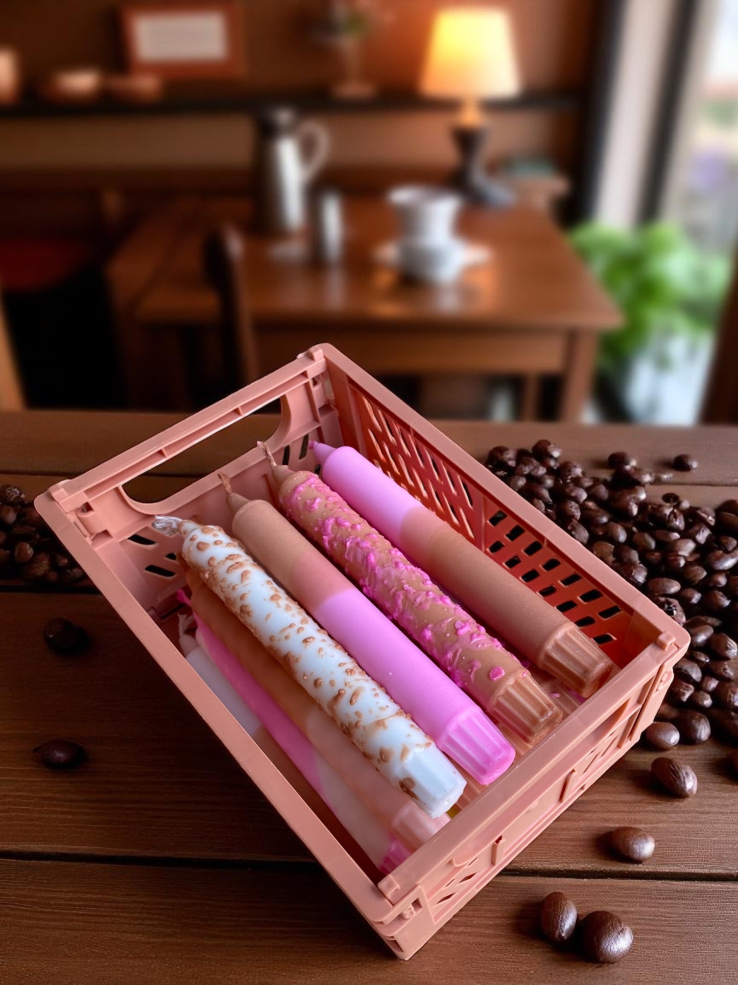 Joyful Glow Koleksiyonu | Chocolate Cake Tapper Candle |