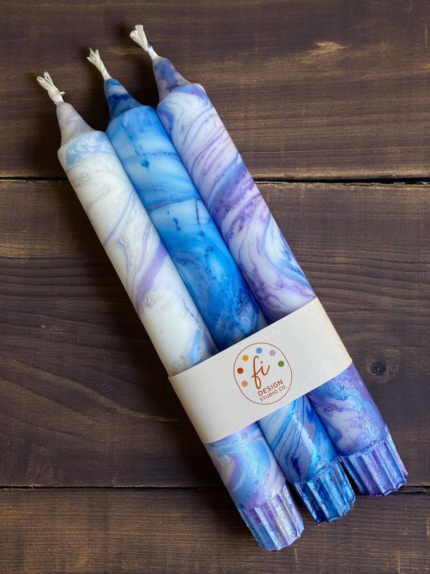Marbled Light Collection | Velvet Dusk Set | 2.3x20 cm