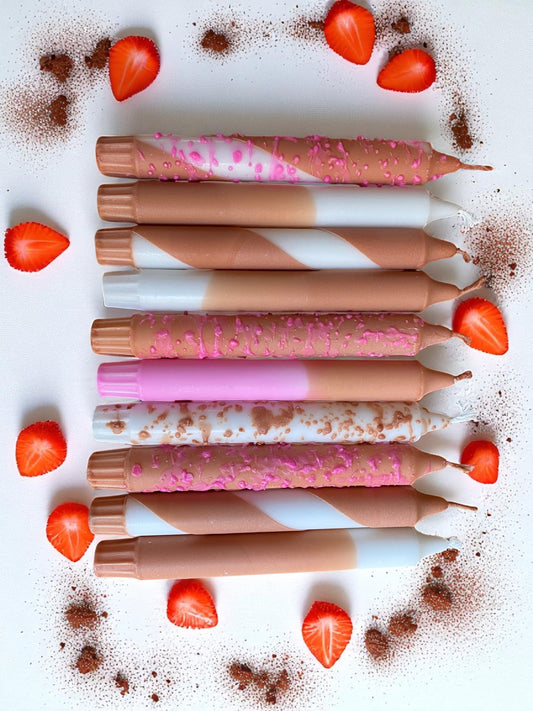 Joyful Glow Koleksiyonu | Chocolate Cake Tapper Candle |