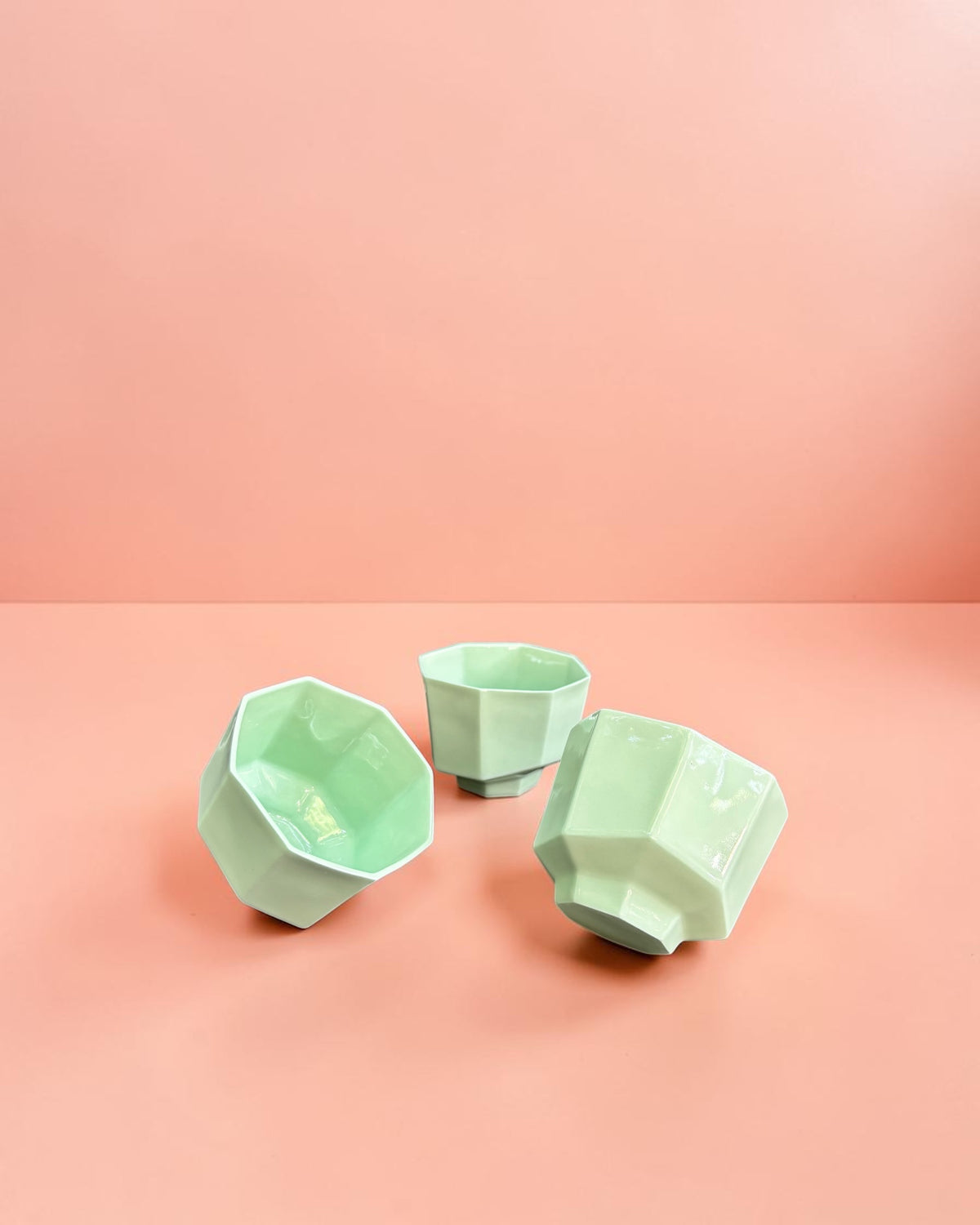 ALLURE El Yapımı Limoges Porselen Kahve Fincanı | Mint