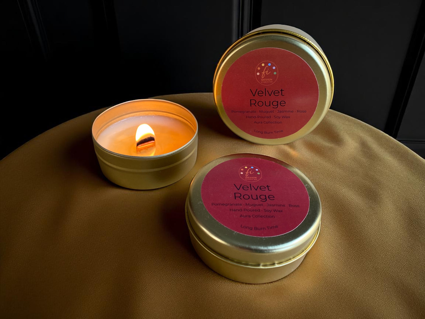 Joyful Glow Collection | Mellow Pop Candle Set | 2.3x20 cm