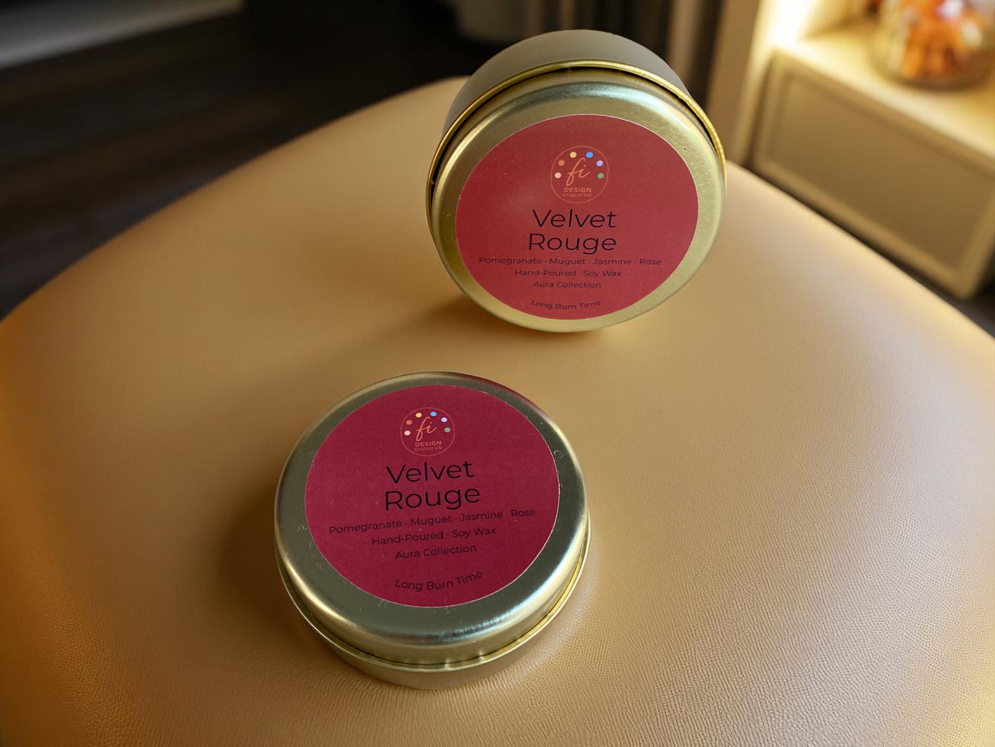 Joyful Glow Collection | Mellow Pop Candle Set | 2.3x20 cm