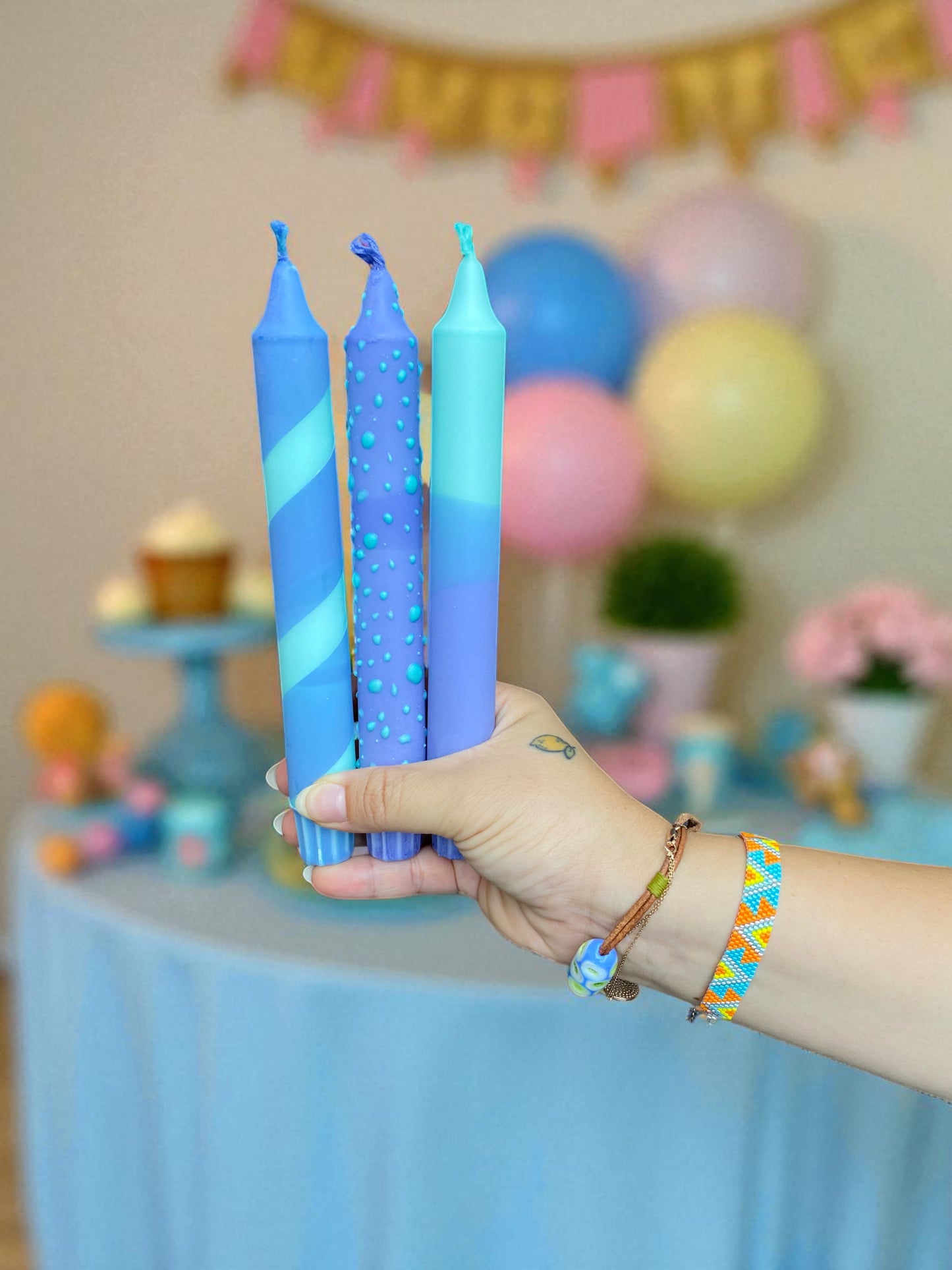 Joyful Glow Koleksiyonu | Sea Salt Tapper Candle |