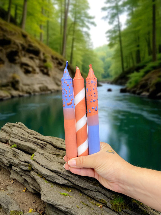 Joyful Glow Koleksiyonu | Ocean Dinner Tapper Candle |