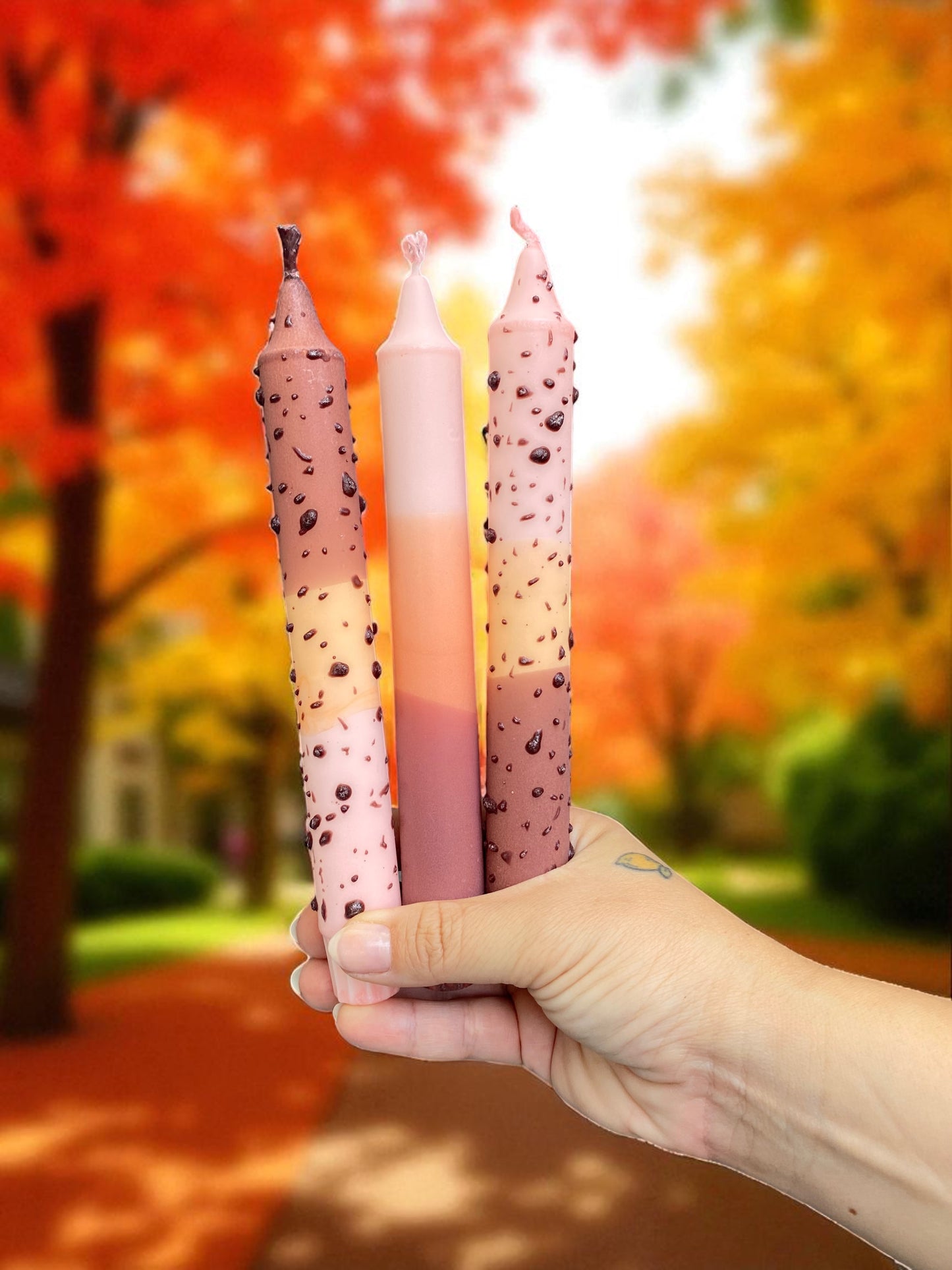 Joyful Glow Koleksiyonu | Autumn In New York Tapper Candle |